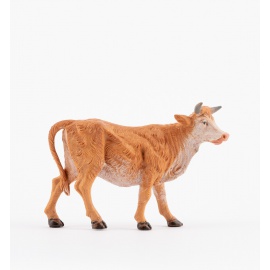 Statuette per Presepe, Bue in piedi,  Cm10