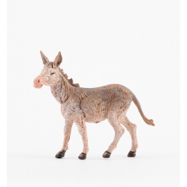 Statuette per Presepe, Asino in Piedi,  Cm10