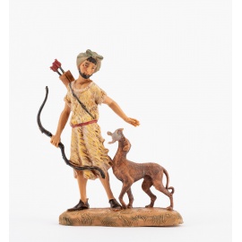 Statuette per Presepe, Cacciatore con Arco,  Cm10