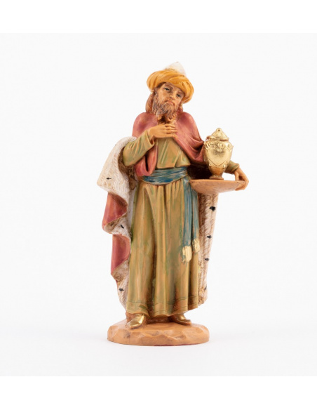 Statuette per Presepe, Re Magi Assortiti,  Cm11 Statuette per Presepe, Re Magi Assortiti,  Cm11