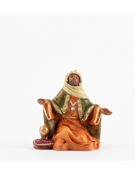 Statuette per Presepe, Re Magi Assortiti,  Cm12 Statuette per Presepe, Re Magi Assortiti,  Cm12