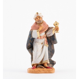 Statuette per Presepe, Re Magi Assortiti,  Cm12 2