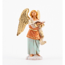 Statuette per Presepe, Angelo con Libro,  Cm12
