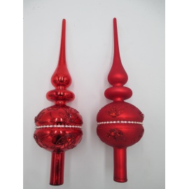 Puntale Natalizio di Vetro,...