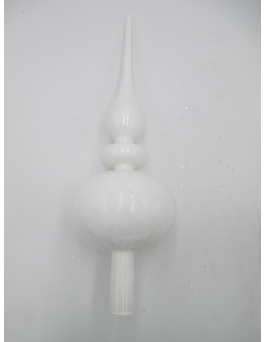 Puntale Natalizio di Vetro, 36 cm,...