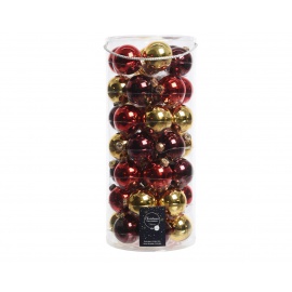 Box di 49 sfere mix multicolor cm.6