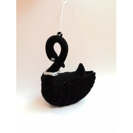 Pallina di Natale, Angelo di Vetro, 15 Cm, Trasparente Satinato