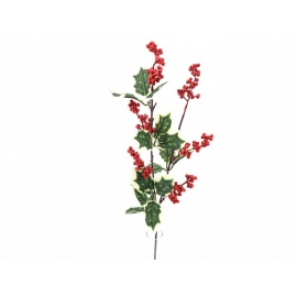 Fiore natalizio, Ramo con Bacche rosse 70 cm 