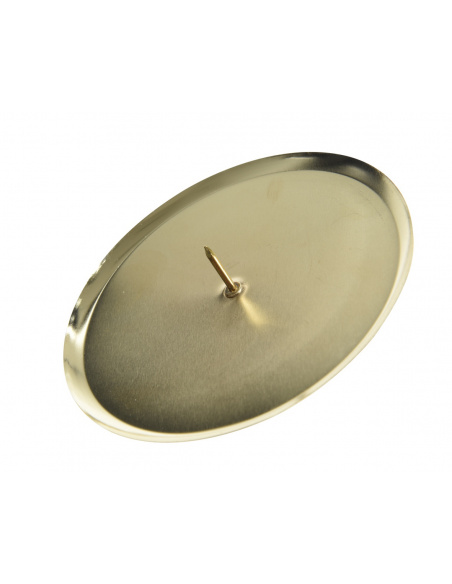 Portacandela avvento oro cm.6 conf. 4 pezzi