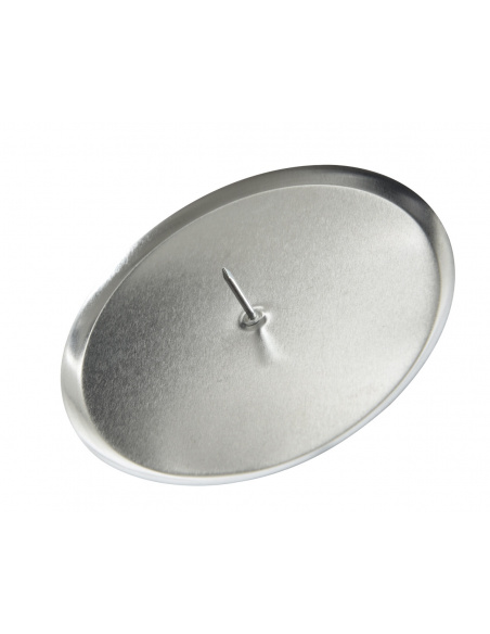 Portacandela avvento argento cm.6 conf.4pz