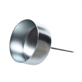 Porta tealight in ferro c/pick cm.7,5