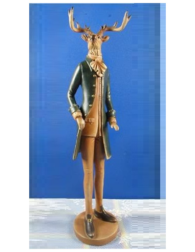 Figurina Renna Gentiluomo, 17,5x14x65,5 cm 