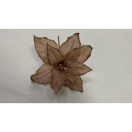 Fiore Natalizio, Stella di Natale Rosa Chiaro 26cm