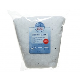 Copribase innevato con glitter diam.100cm