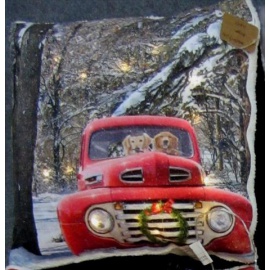 Ghianda Velluto Viola, Imbottita, 7x7x12 cm