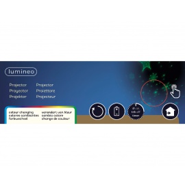 Proiettore led natalizio diam.16x13cm 2