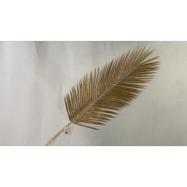 Fiore Natalizio, Foglia Felce Oro 94cm