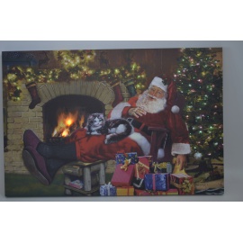 Quadro Luminoso, Babbo che dorme 2