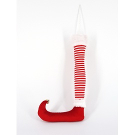 Elfo, Camicia Scozzese Rosso, Bianco e Grigio, 122 cm