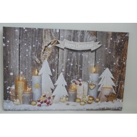 Quadro Luminoso, Candele... 2