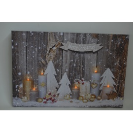 Quadro Luminoso, Candele...