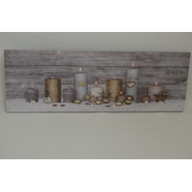 Quadro Luminoso, Candele... 2