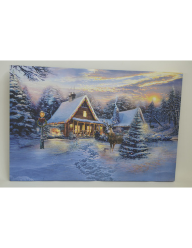 Quadro Luminoso, Casette al tramonto...