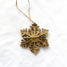 Ornamento da appendere in legno, 10 cm, Assortito