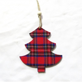 Ornamento da appendere Renna Scozzese, 14 cm