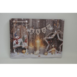 Quadro Luminoso, Candele e... 2