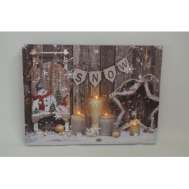 Quadro Luminoso, Candele e...