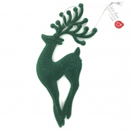 Renna, Velluto Bordeaux, 17,5 cm