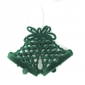 Campane, Velluto Bordeaux, 10,5 cm