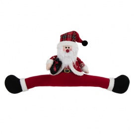 Renna Seduta, Vestito Rosa, 25 cm