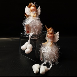 Angelina bianca, 21 cm, Assortita