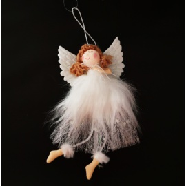 Albero con bottoni, Panno, 12,5 cm