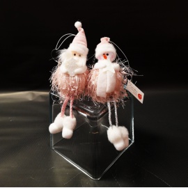 Pupazzo Bianco e Rosa, 22...