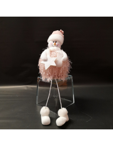 Pupazzo Bianco e Rosa, 43 cm, Assortita Pupazzo Bianco e Rosa, 43 cm, Assortita