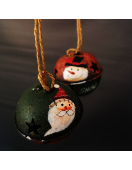 Sonaglio Natalizio, 6,5 cm, Assortito