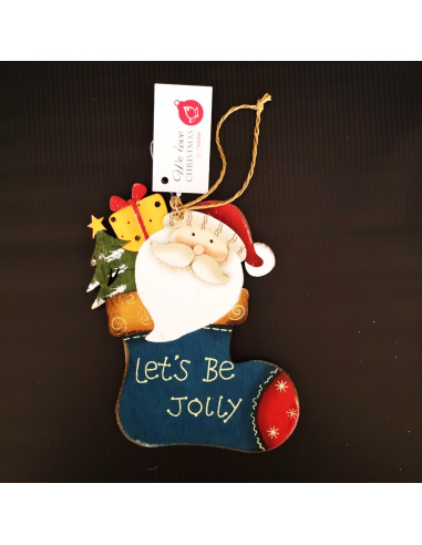 Calza con Personaggio, Legno, 12 cm,...