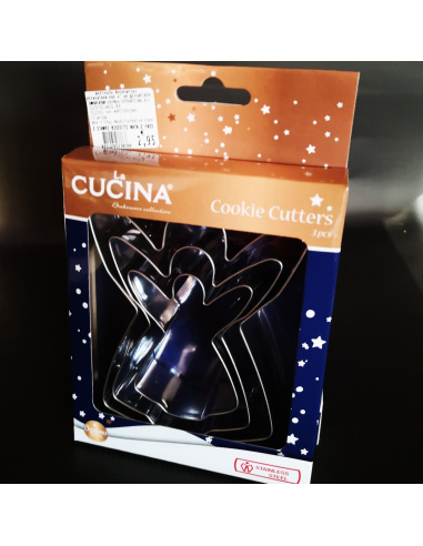 3 Stampi per Biscotti,  da 7 a 13 cm...