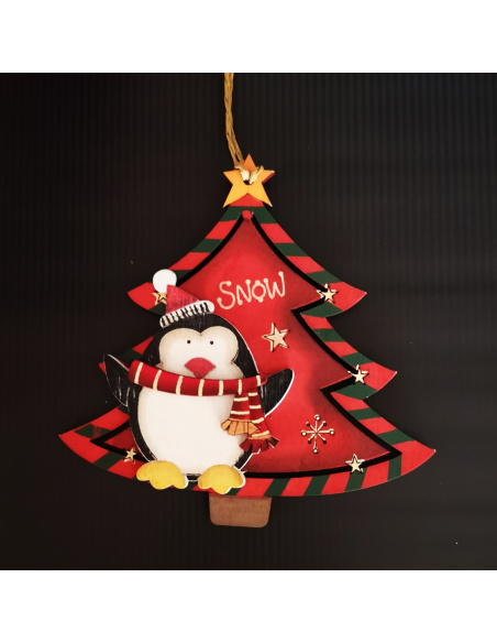 Cuore con Personaggio, Legno, 11 cm, Assortito