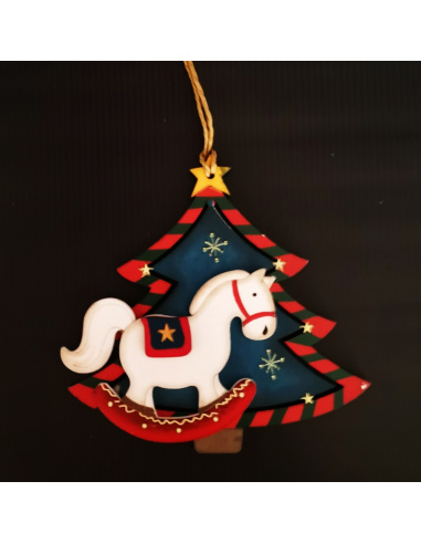 Albero con Personaggio, Legno, 11 cm,...