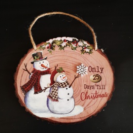 Renna Welcome Friends, Legno, 10x17 cm