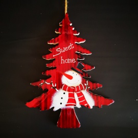 Calendario dell'Avvento, Legno, 20 cm