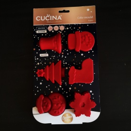 Stampo per Cioccolatini, Silicone, 14x19 cm