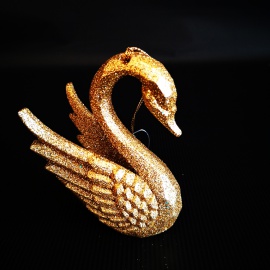 Cigno, Acrilico, Glitter... 2