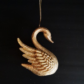 Cigno, Acrilico, Glitter...
