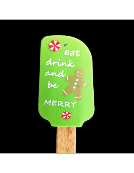 Spatola Bambù e Silicone,  29,5 cm, Assortito