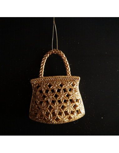 Farfalla/Libellula con Gemma, Acrilico, Glitter Oro, 9 cm, Assortito